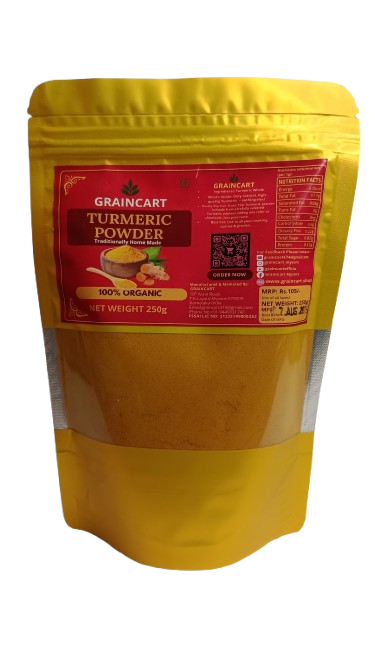 GrainCart Premium Turmeric Powder – 100% Pure & Natural